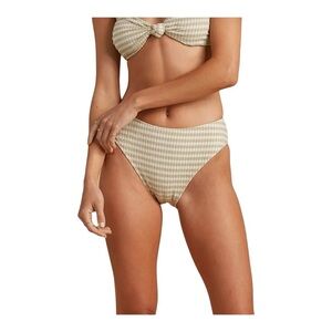 Billabong x Salty Blonde Meet Your Matcha Maui Rider Bikini Bottoms NWOT